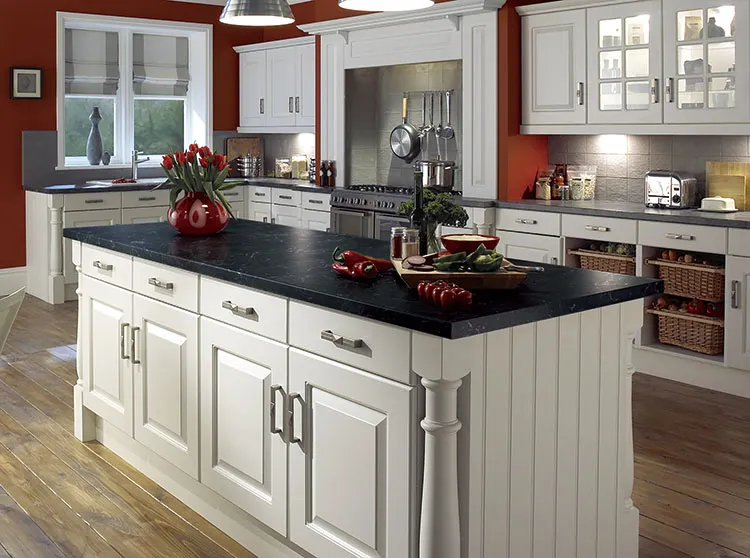 Black quartz countertops