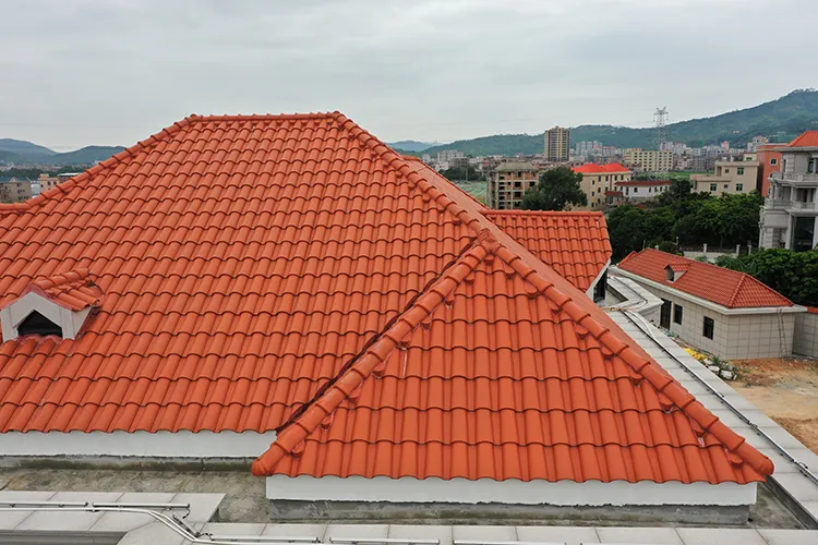 clay roof tiles