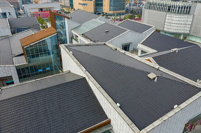 What happens if clay roof tiles fall off?