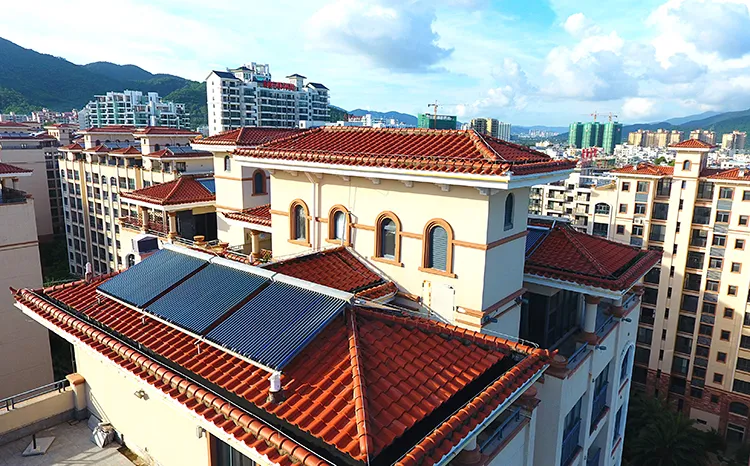 Spanish roof tiles