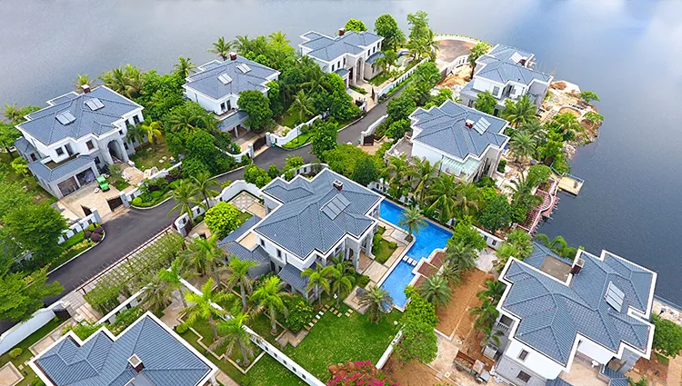 clay roof tiles