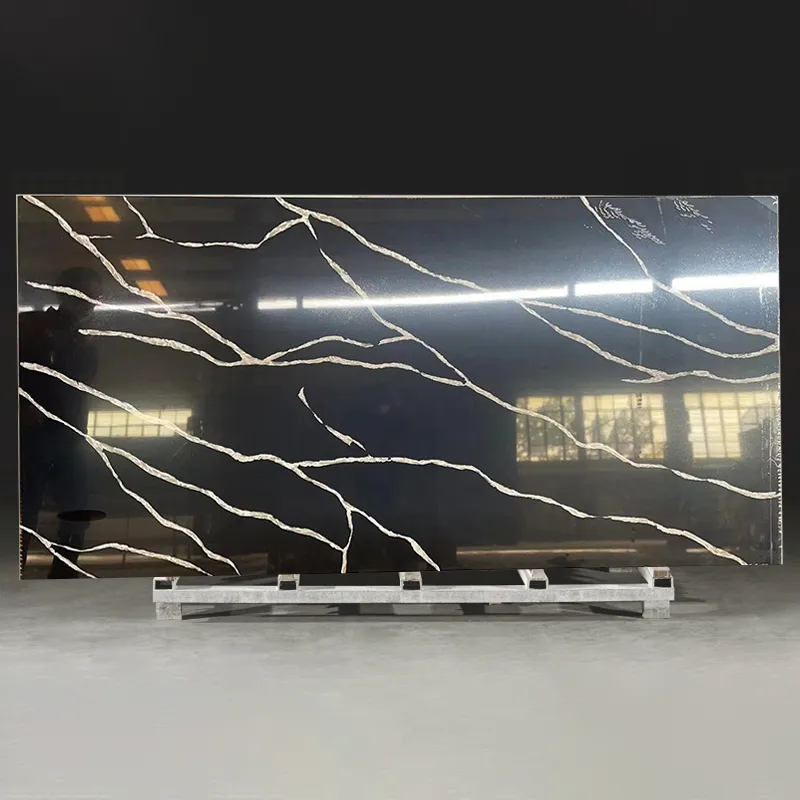 Black quartz countertop