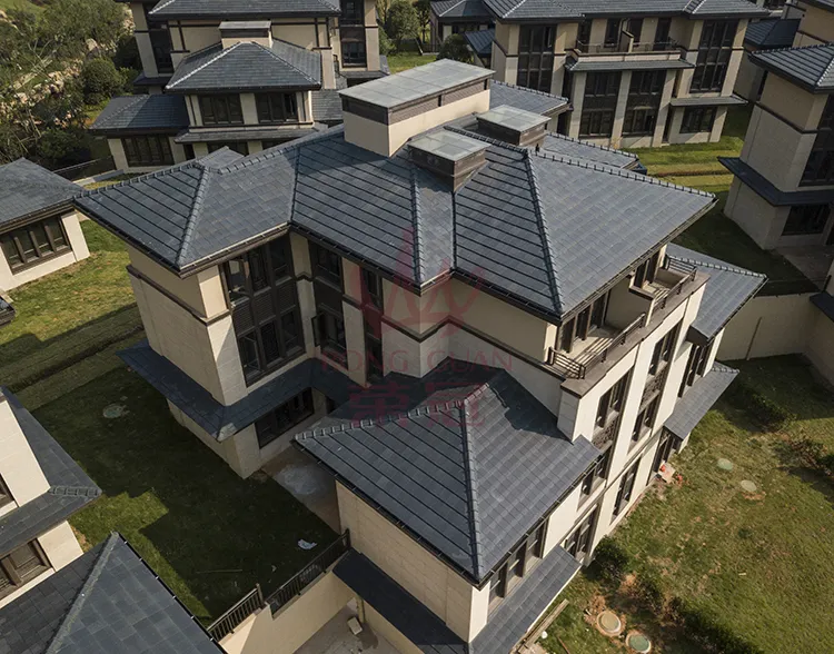 flat clay tile