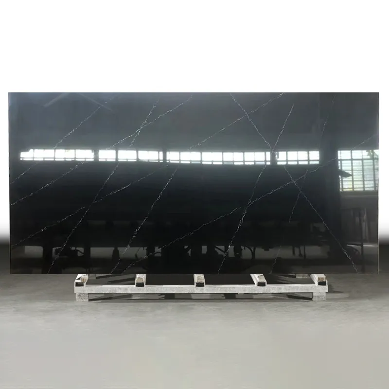 white quartz stone countertop