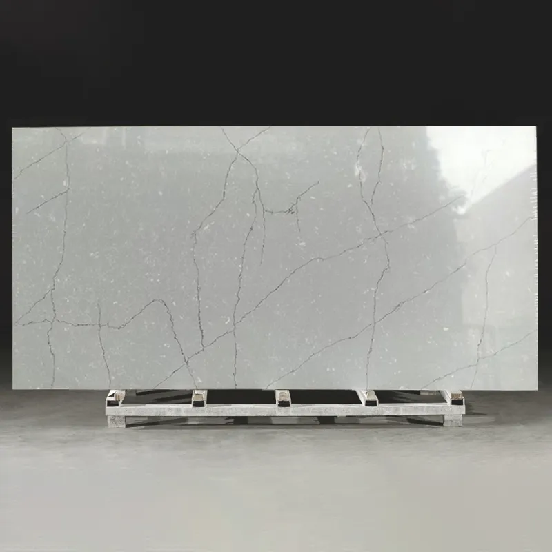 7 Design Ideas for Gray Quartz Countertops and White Cabinets 7 Design Ideas for Gray Quartz Countertops and White Cabinets