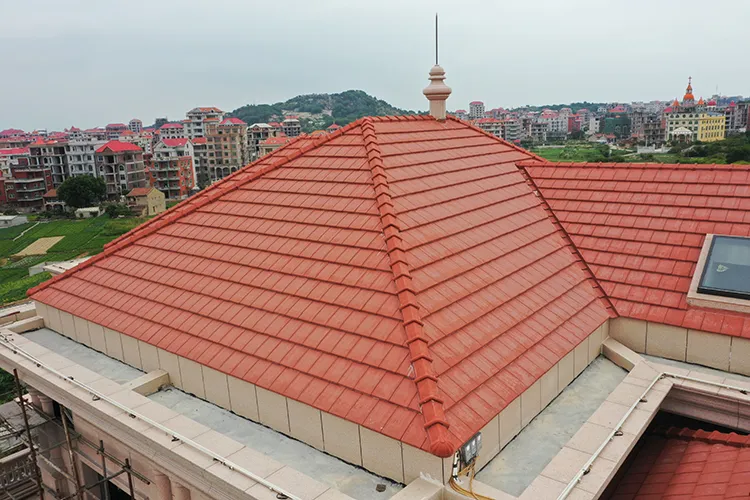 clay roof tiles