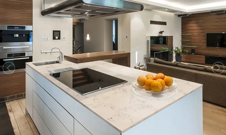 quartz stone countertop