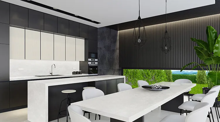 quartz stone countertop