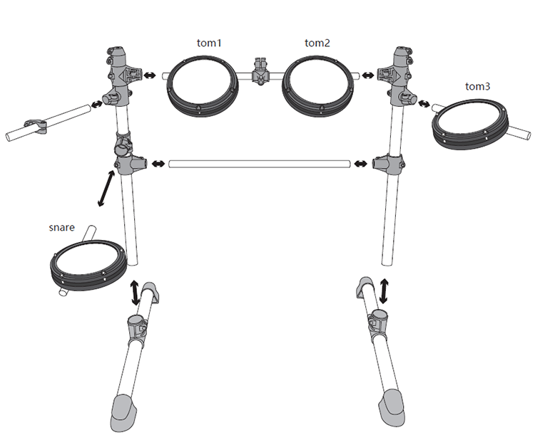 Mini Drum Set