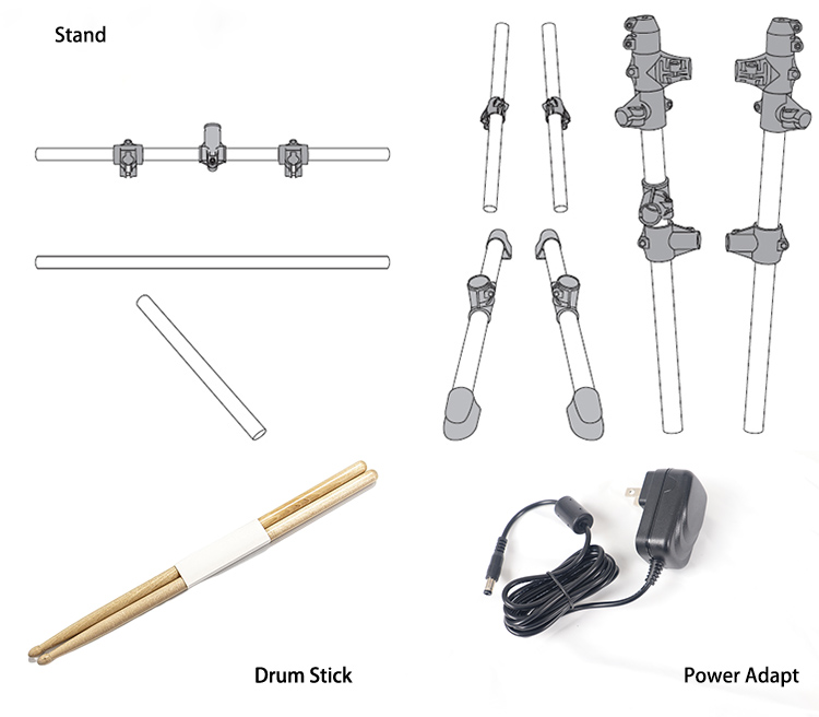 Moinng Drum Electronic Drum Kit