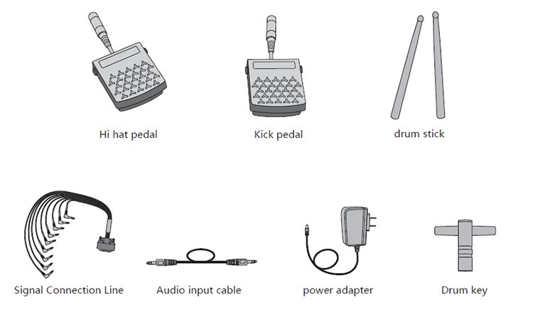 Mini Cheap Electronic Drum