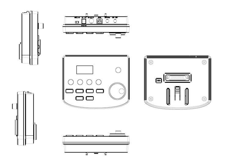 Compact Electronic Drum Kit