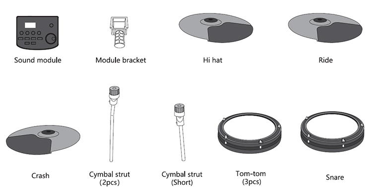 Compact Electronic Drum