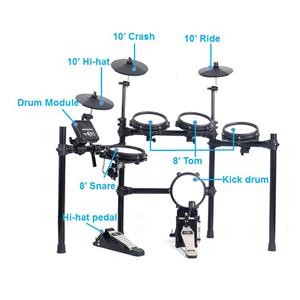 Digital Percussion Drum Realistic Electronic Drum Kit