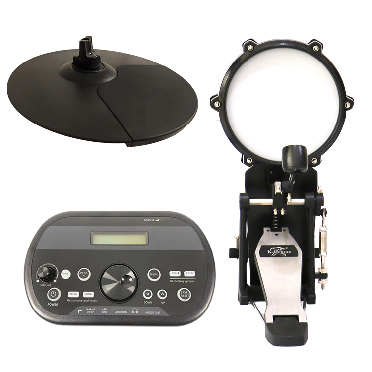 Moinng Electronic Drum Set Quiet Acoustic Drum Kit