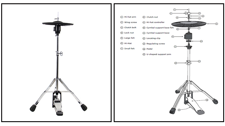 Silent Electronic Drum Kit