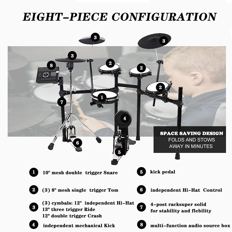 electronic drum set