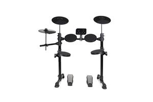 Portable electronic drum set easy to store for beginners