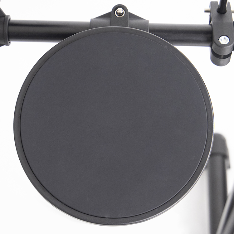 Portable electronic drum set easy to store for beginners