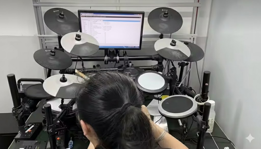 electronic drum set