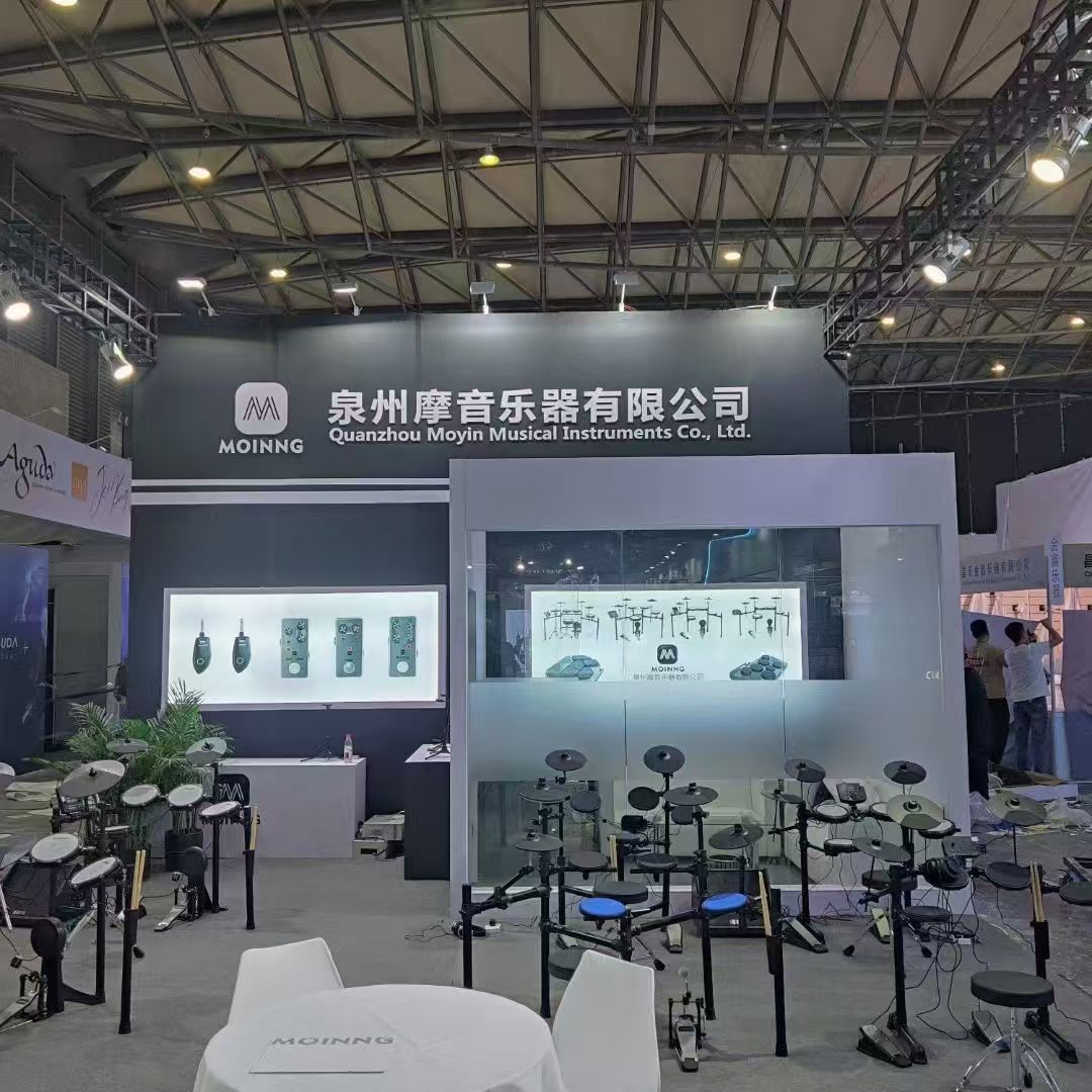 MOINNG Celebrates Electrifying Success at China Music 2023, Showcasing Premier Electronic Drum Innovation in Shanghai