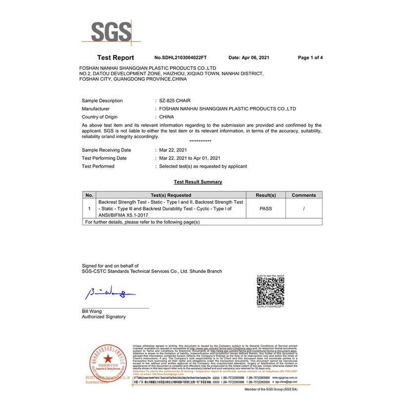 SGS Verification