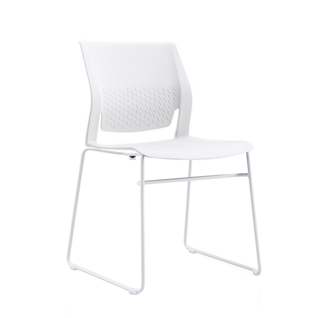 Modern Leisure Plastic Chair Without Handle
