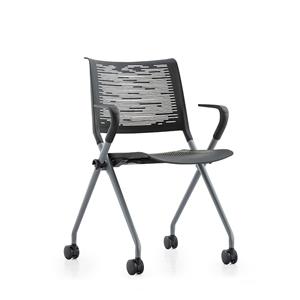 Chaise d'étudiant en plastique ergonomique confortable