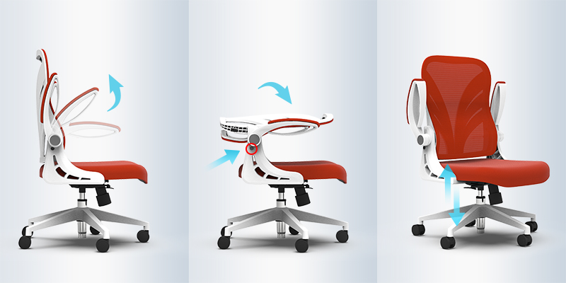 foldable office chair