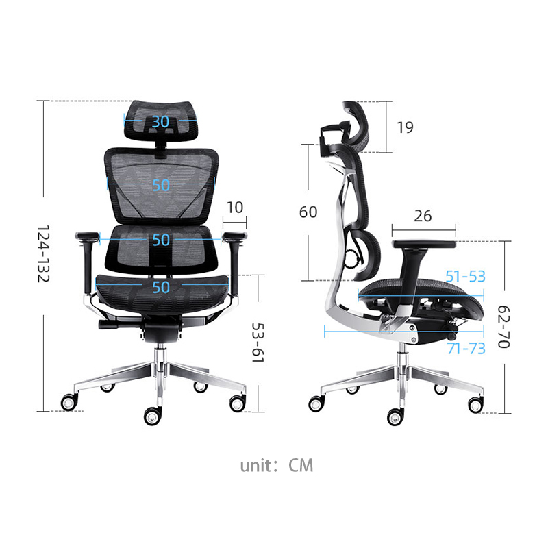 Multifunctional Adjustable All Mesh Office Ergonomic Chair