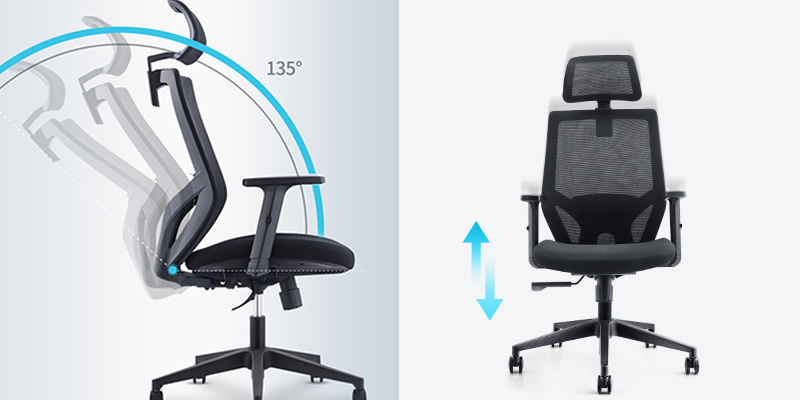 ergonomic office chair mesh