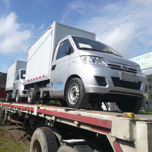 Caminhão leve elétrico de boa qualidade barato para logística com capacidade de 1,2 toneladas