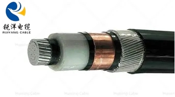 كابل الجهد المتوسط ​​المدرع بسلك فولاذي ثقيل