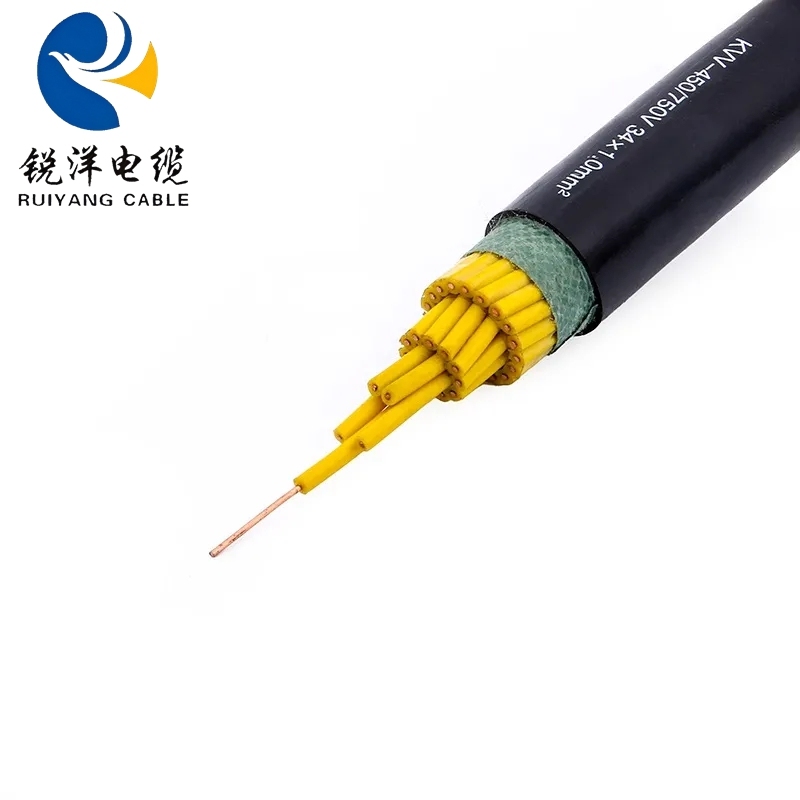 কেভিভি-কপার কন্ডাক্টর পিভিসি ইনসুলেটেড এবং শেথেড কন্ট্রোল কেবল