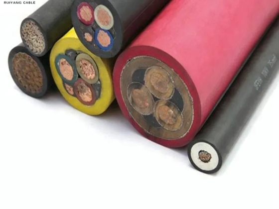 كابل مطاطي H07rn F معزول بـ EPR