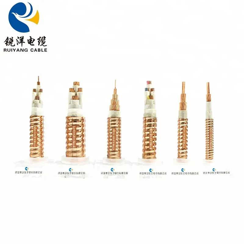 YTTW Corrugated Copper Sheathed Fire Resistant Cable