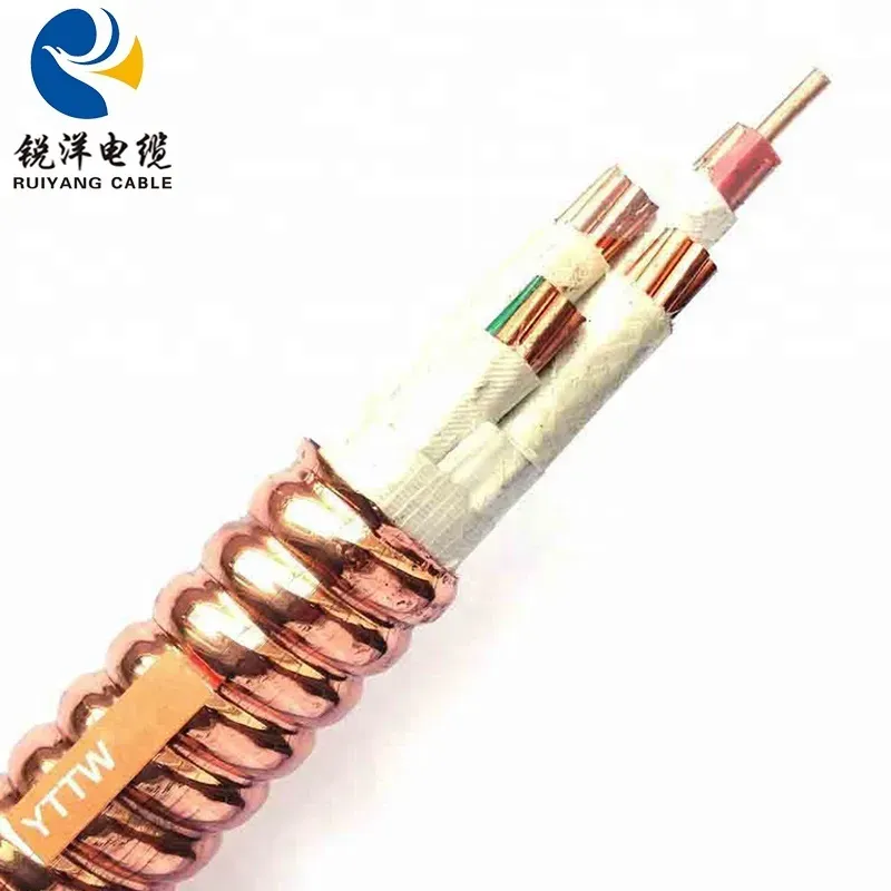 YTTW Corrugated Copper Sheathed Fire Resistant Cable