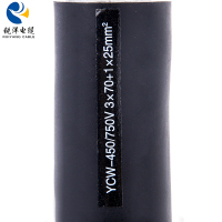 Câble gainé de caoutchouc YCW