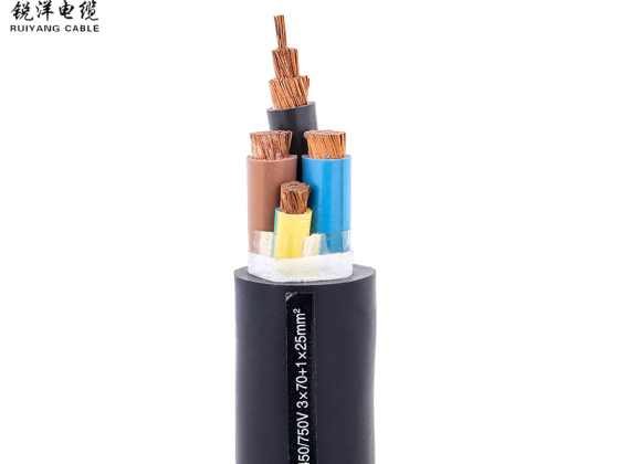 Câble gainé de caoutchouc YCW