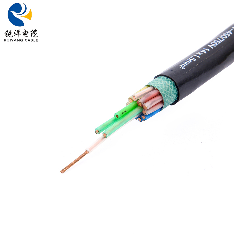 Cavo di controllo KYJV con guaina in PVC e isolamento in polietilene reticolato