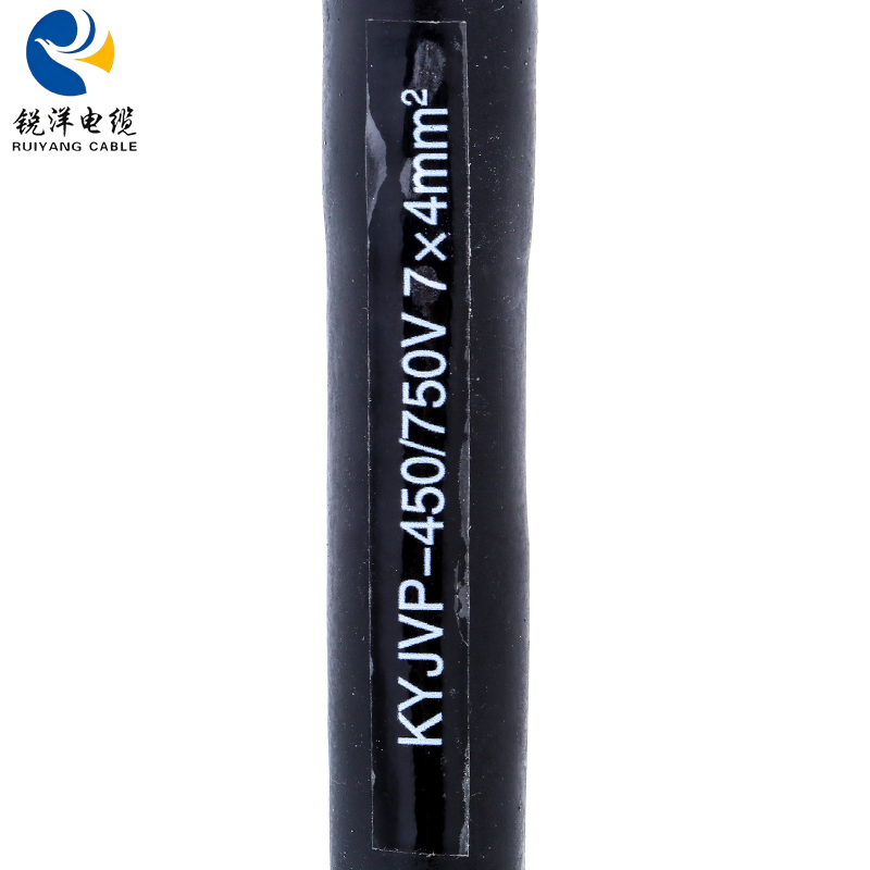 Cavo di controllo KYJVP-Braid schermato in polietilene reticolato isolato con guaina in PVC