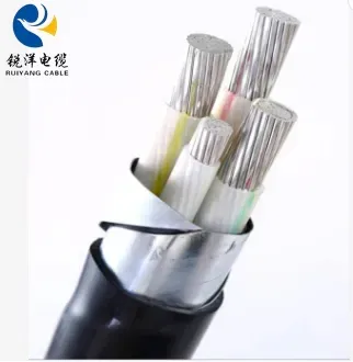 Силовой кабель среднего напряжения с алюминиевым проводником из сшитого полиэтилена и ПВХ