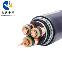 Силовой кабель среднего напряжения ЮВА с медной изоляцией из сшитого полиэтилена