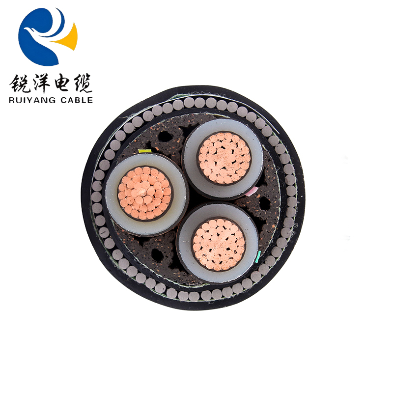 Силовой кабель среднего напряжения ЮВА с медной изоляцией из сшитого полиэтилена