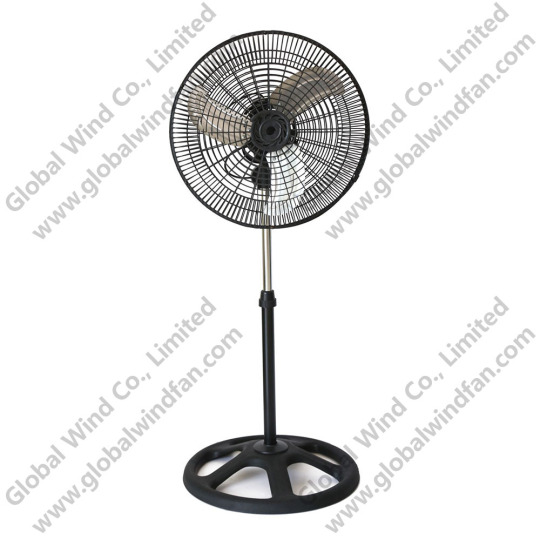 Ventilador de suporte de grade de metal de 18 