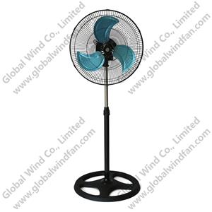Ventilador de suporte de grade de metal de 18