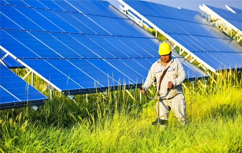 Perfis de alumínio para painéis solares