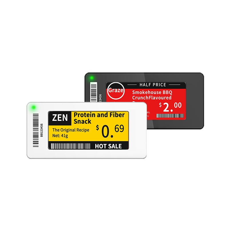 Supply 2.66 Inch Multilanguage Electronic Shelf Edge Labels Slim
