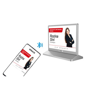 Bluetooth E-Paper Meeting Signage, APP support Android and IOS phone