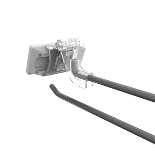 L-peg hook support for ESL